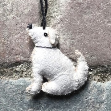 Felt Hanging | Labrador | Beige Felt Hanging | Labrador | Beige